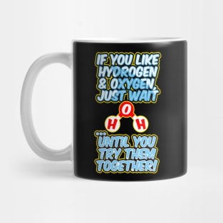 H2O drink water Mug